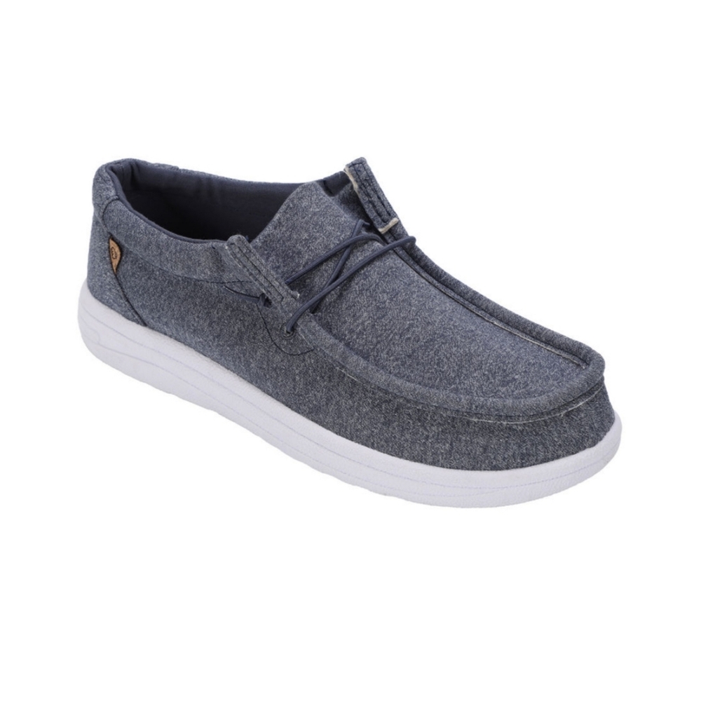 Lamo Men's Paul Canvas Slip On Shoes Size 9 Grey